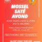 Zaterdag 25 november Mossel saté avond!